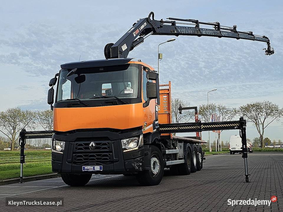 Renault C 430 HIAB 228 E5 platforma 8x4 2018