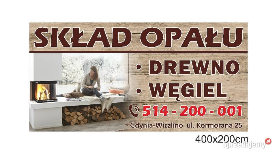 Pellet drzewny skład opału kormorana 25 gdynia pomorskie
