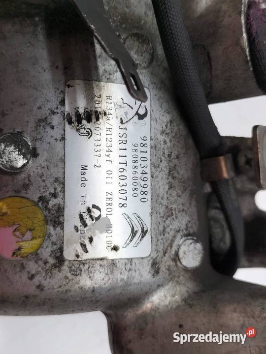 SPRĘŻARKA KLIMATYZACJI 9810349980 20 D BLUE HDI
