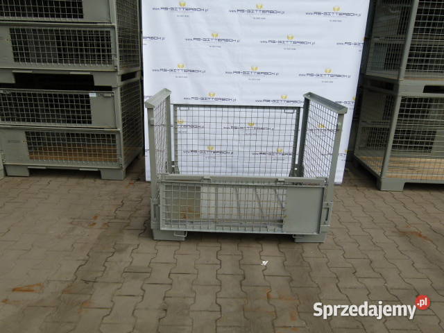 Paleta metalowa składana gitterbox RSS2