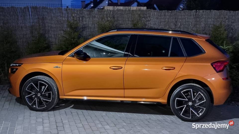 Skoda Kamiq Monte Carlo DSG cesja leasingu welurowa tapicerka Gdańsk