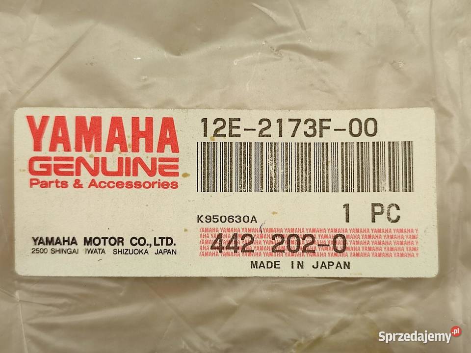 NAKLEJKA NA ZADUPEK PRAWA YAMAHA XS400 1982 lubelskie
