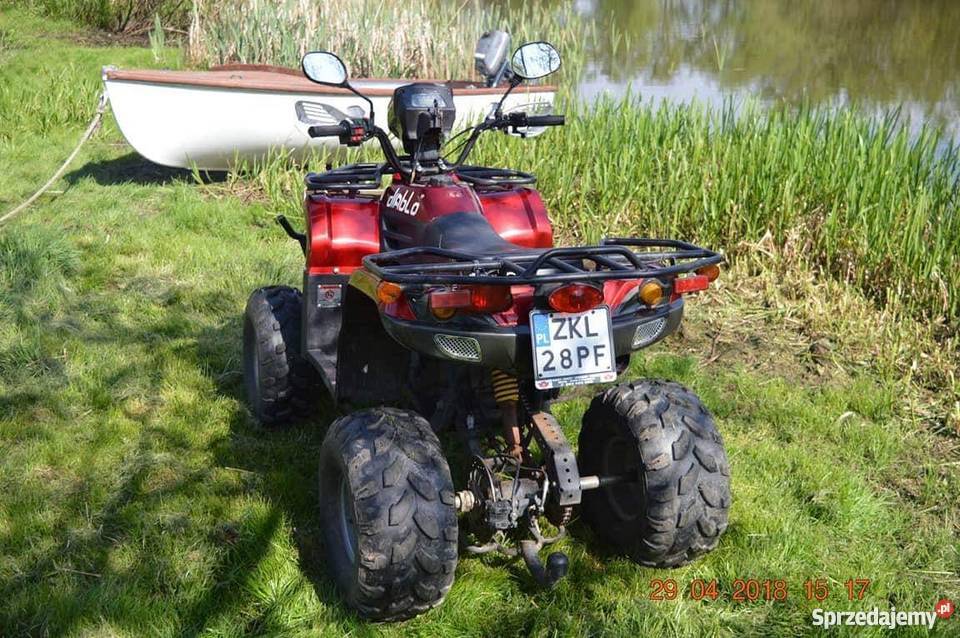 Quad diablodragon 200 Motocykle, skutery, quady Charzyno