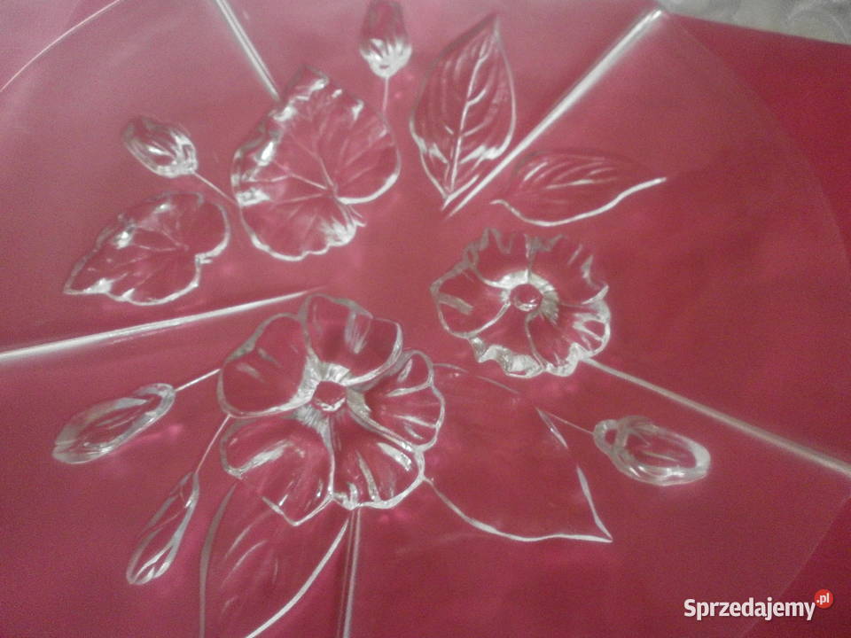 patera ze szkła kryształowego Zielona Góra