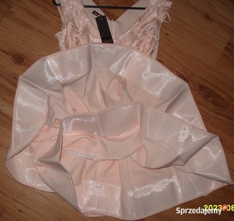 Morelowa Elegancka sukienka FORTI r3436 NOWA Rawicz