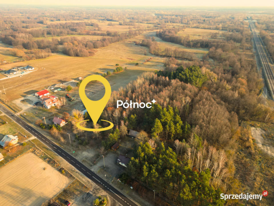 Działka budowlanoleśna w Lisznej gmSławatycze Grunty i działki Liszna