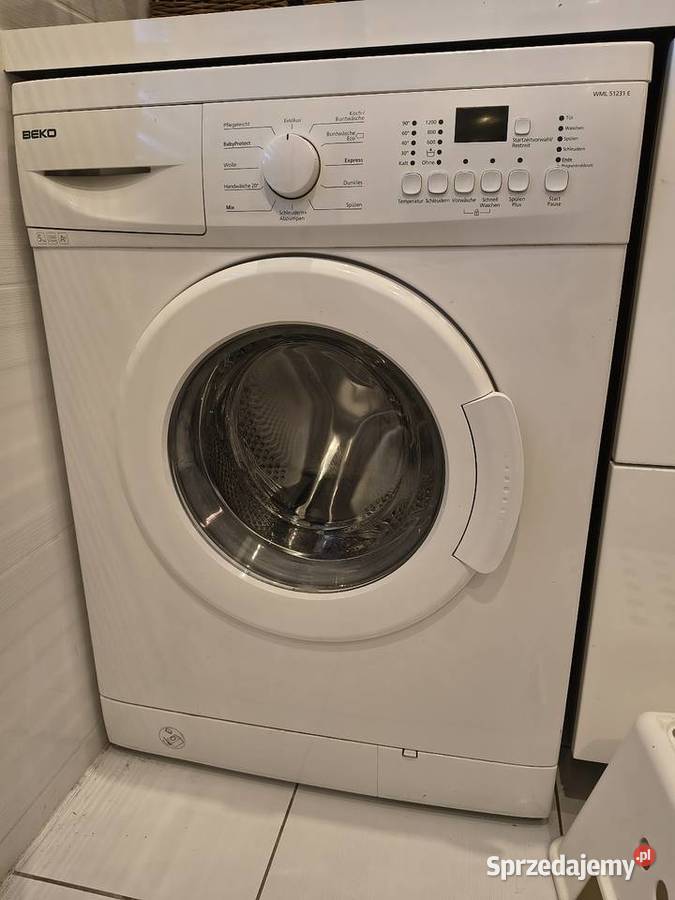 Uszkodzona pralka Beko WML 51231 E Śrem