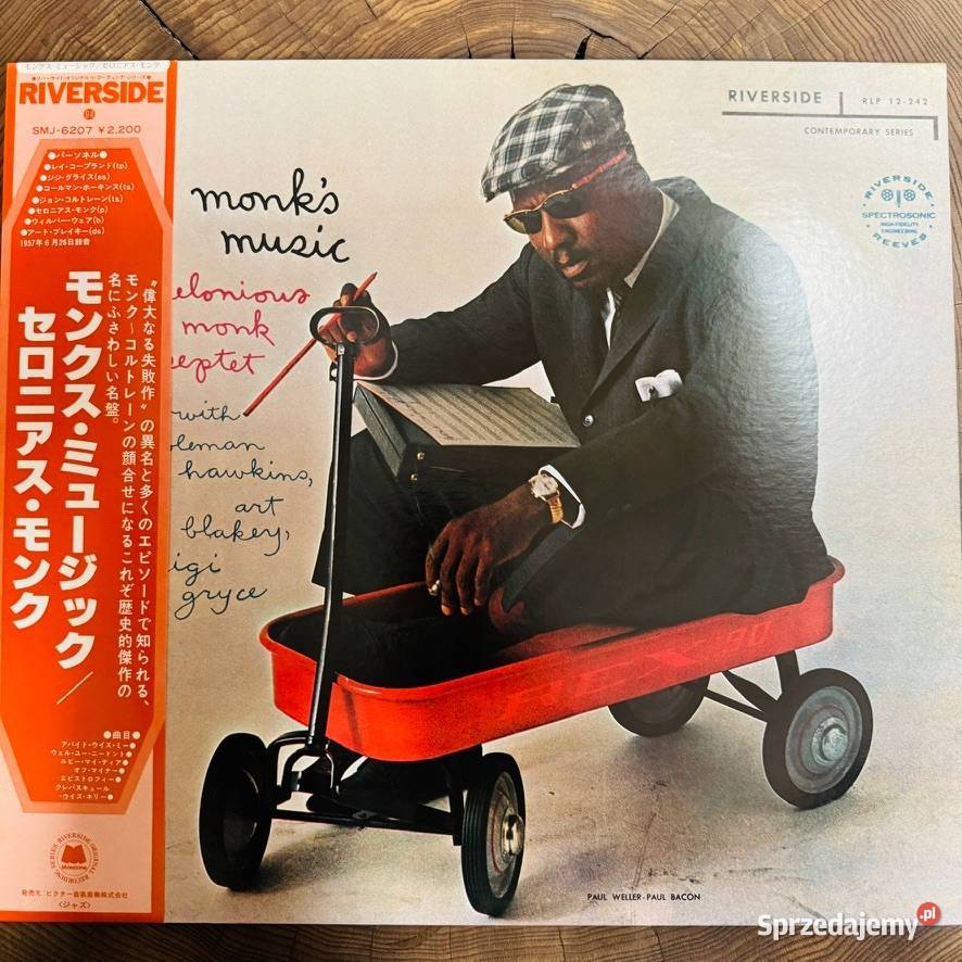 Thelonious Monk Monks Music EXEX Japan Obi LP Kraków