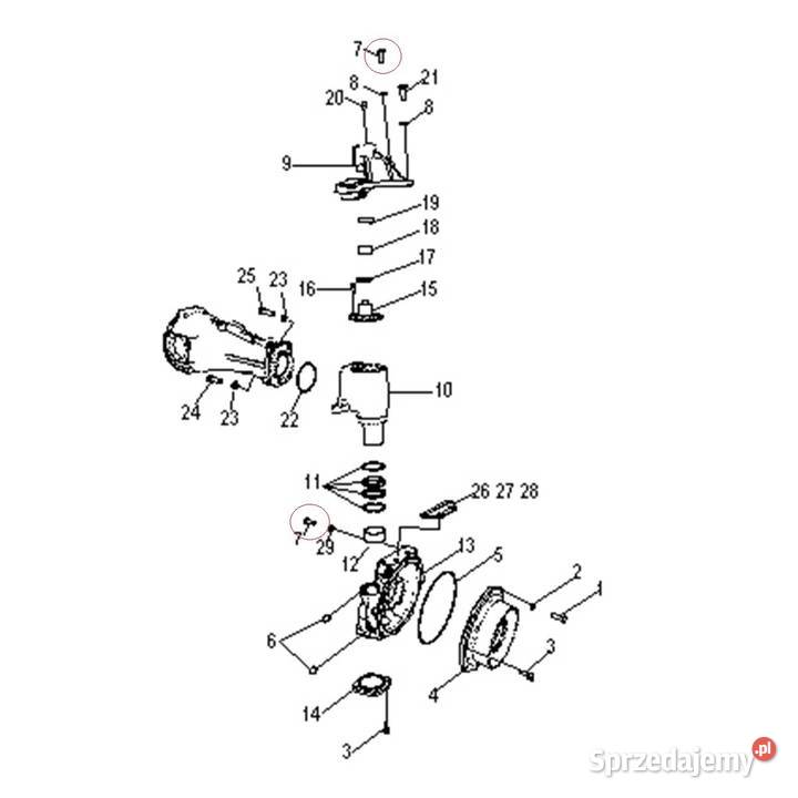 Śruba M12 x 175 x 30 LS MT350 LS MT360 Tajęcina sprzedam