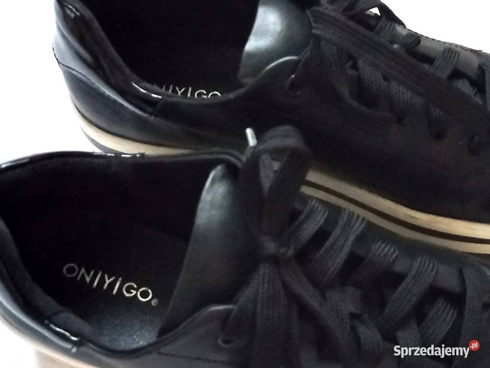 Buty damskie Czarne r 40 Platforma stan Białystok