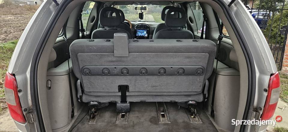 Chrysler Voyager 2003r 24 benz gaz sekw 2034r7 isofix warmińsko-mazurskie Elbląg
