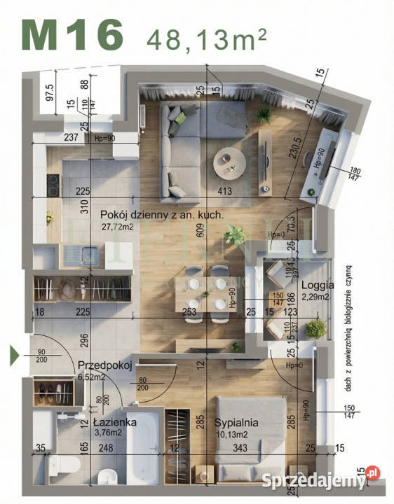 Funkcjonalne mieszkanie 2pokojowe Czyżyny Kraków