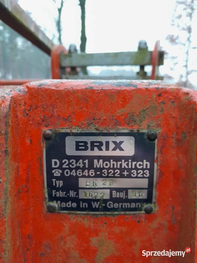 Talerzówka BRIX ciągana 32 m opolskie Radoszowice