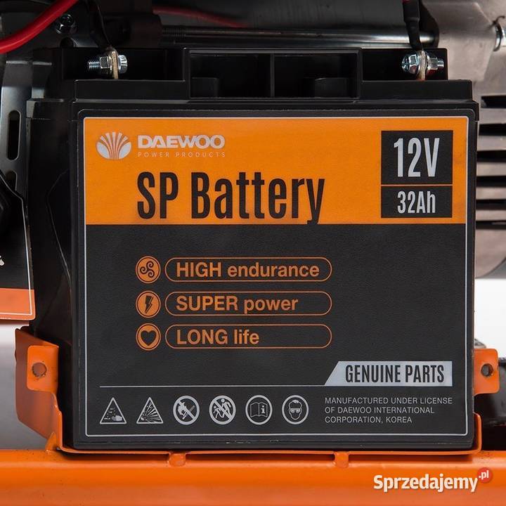 DAEWOO GDA 7500 DFE AGREGAT GENERATOR Opalenica