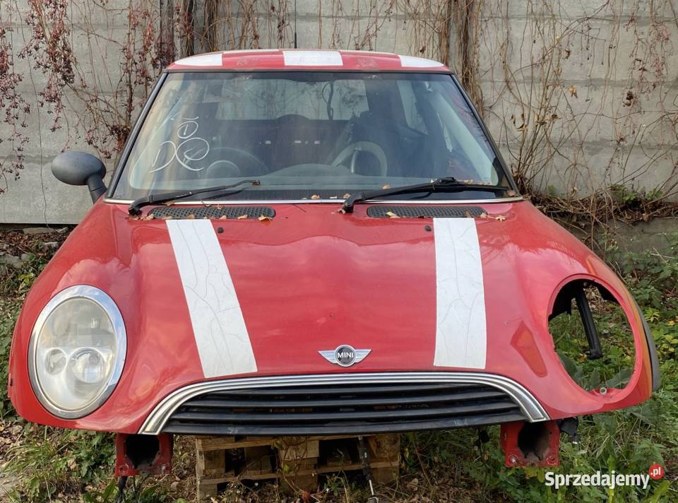 Karoseria Mini Cooper R50 czerwona kompletna Sosnowiec