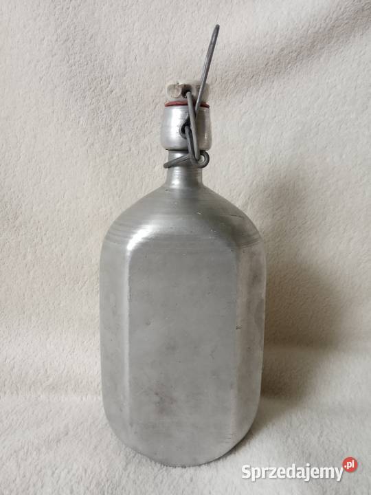 Manierka aluminiowa z porcelanowym korkiem lata