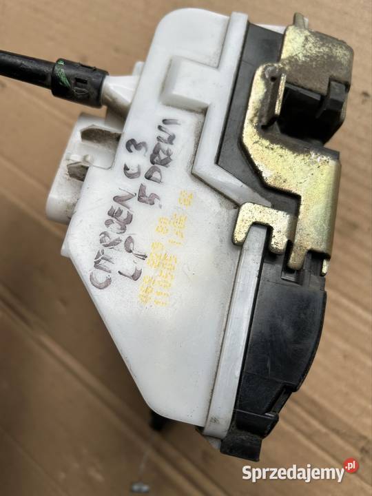 Zamek drzwi lewy przód citroen c3 46982980 Bydgoszcz sprzedam