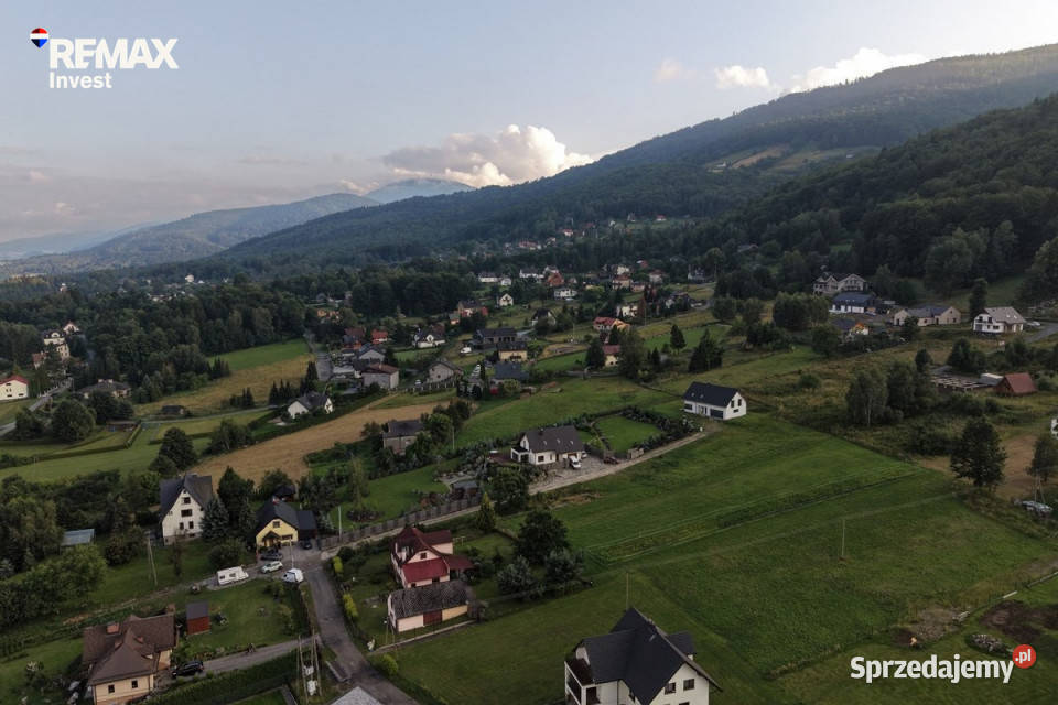 Działka z panoramą Beskidów S1 i Szczyrku śląskie Meszna