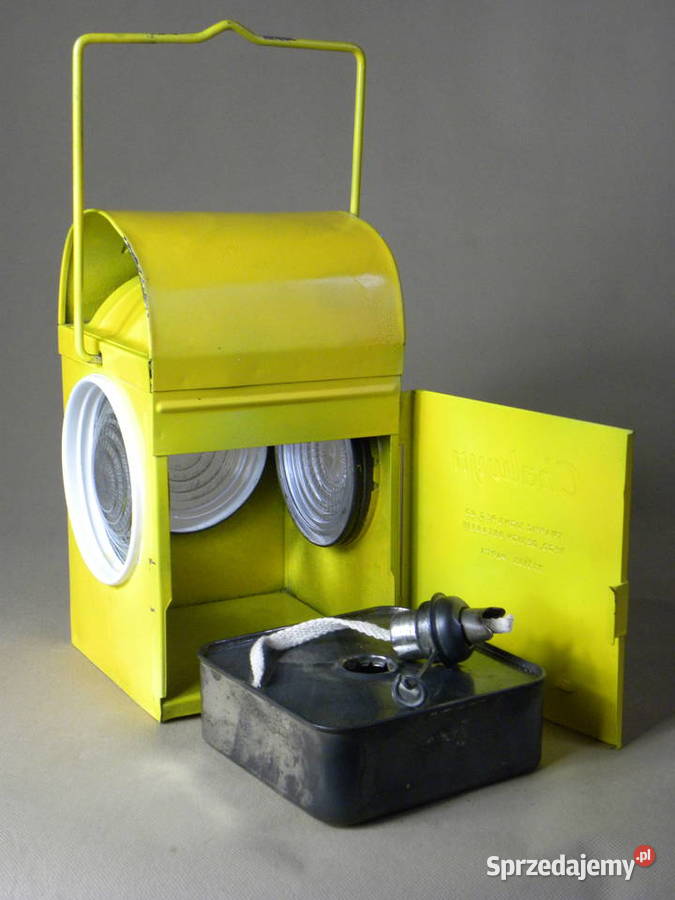 Angielska lampa naftowa drogowa Chalwyn Antyki dolnośląskie Legnica sprzedam