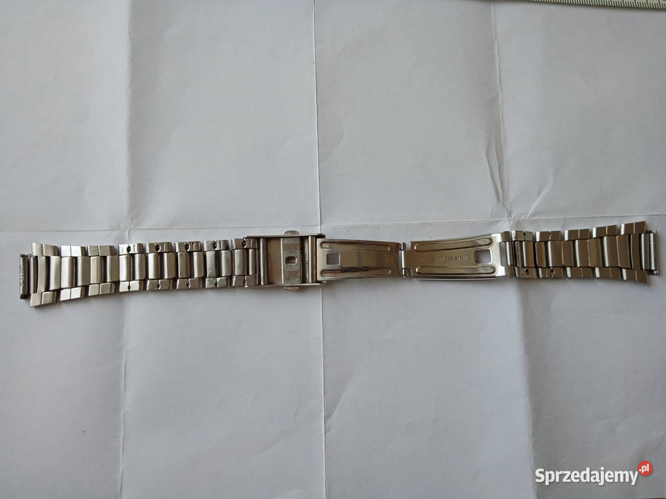 Pasek stalowy S1229N do zegarka Casio Bransoleta Wrocław