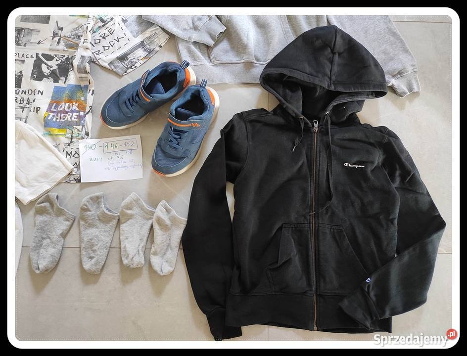 Zestaw paka ubrań chłopięcych rozmiar 146 152 mazowieckie Płock