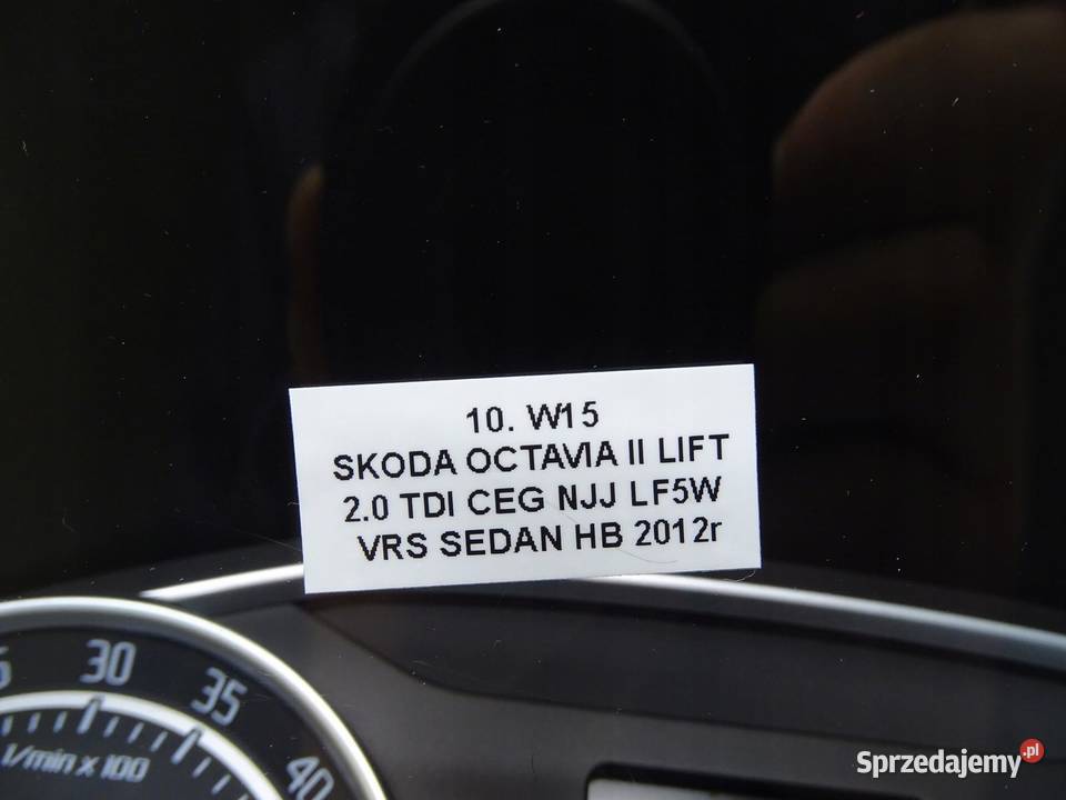 LICZNIK ZEGARY 1Z0920943T SKODA OCTAVIA II LIFT osobowe małopolskie