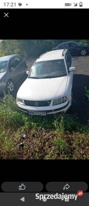 Sprzedam Volkswagen Passat B5 mazowieckie Grójec