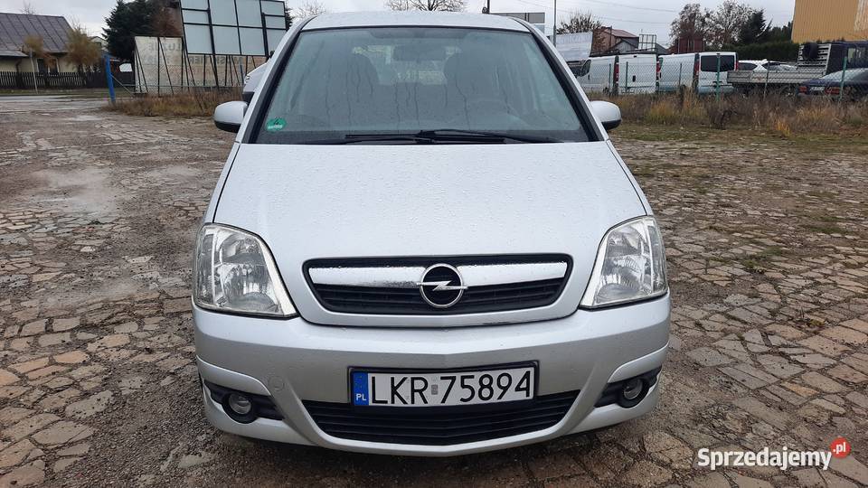 Opel Meriva 14 16V BGaz Klima sprawna Nawigacja lubelskie