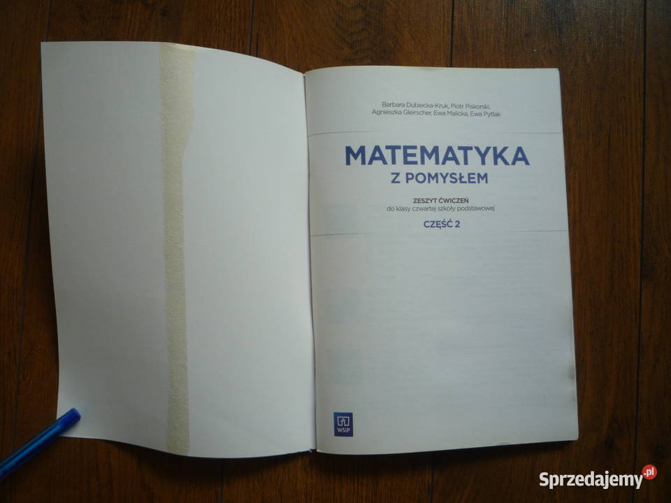 Matematyka z pomysłem SP kl4 ćwiczenia cz2 Szczecin