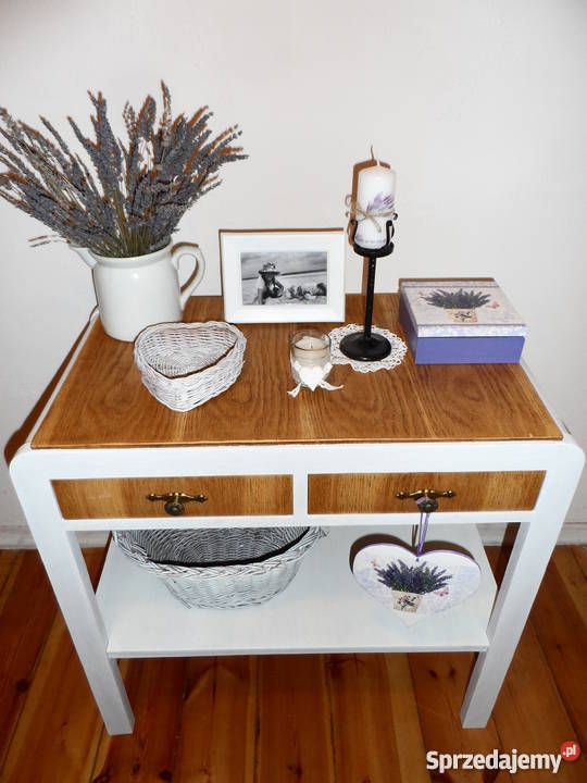 Konsola stolik z lat 50 renowacji Toruń