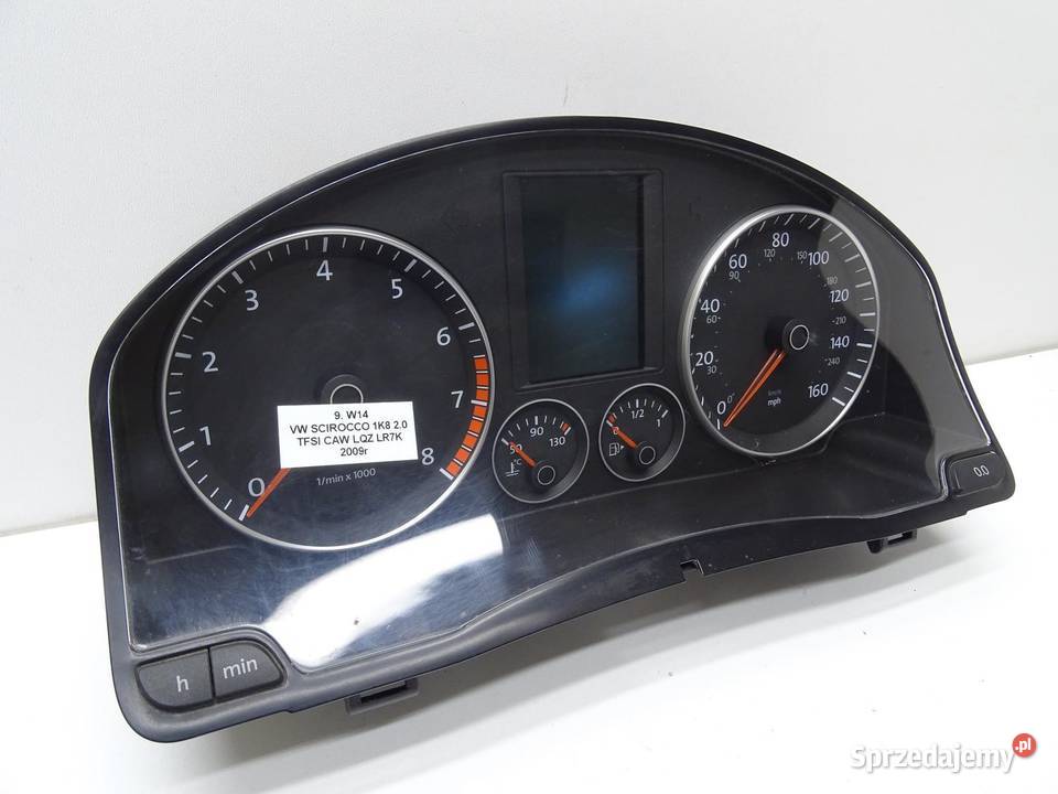 LICZNIK ZEGAR ZEGARY 1K8920970F VW SCIROCCO III