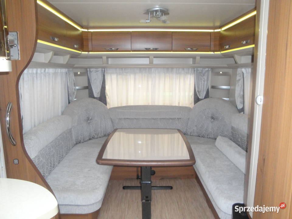 Przyczepa kempingowa Hobby Premium MichałKamp pomorskie Kąpino