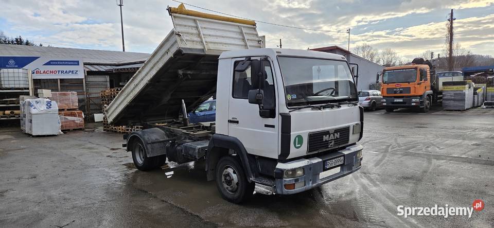 MAN LE 8180C wywrotka 3stronna faktura Vat