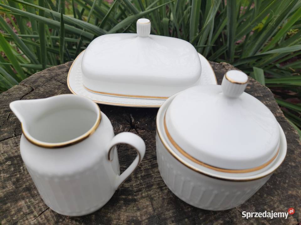 cukiernica mlecznik maselnica Hutschenreuther Strzelno