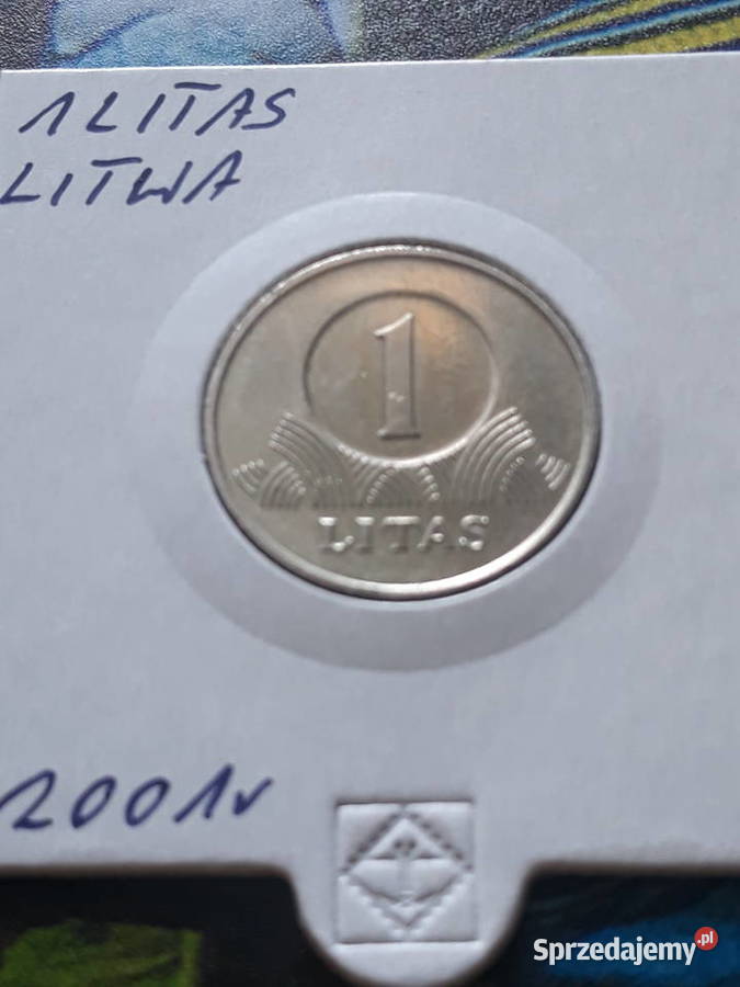 1 Litas Litwa 2001 r Konin