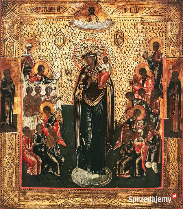 Ikona Matka Boża Radość Wszystkich Strapionych mazowieckie Warszawa