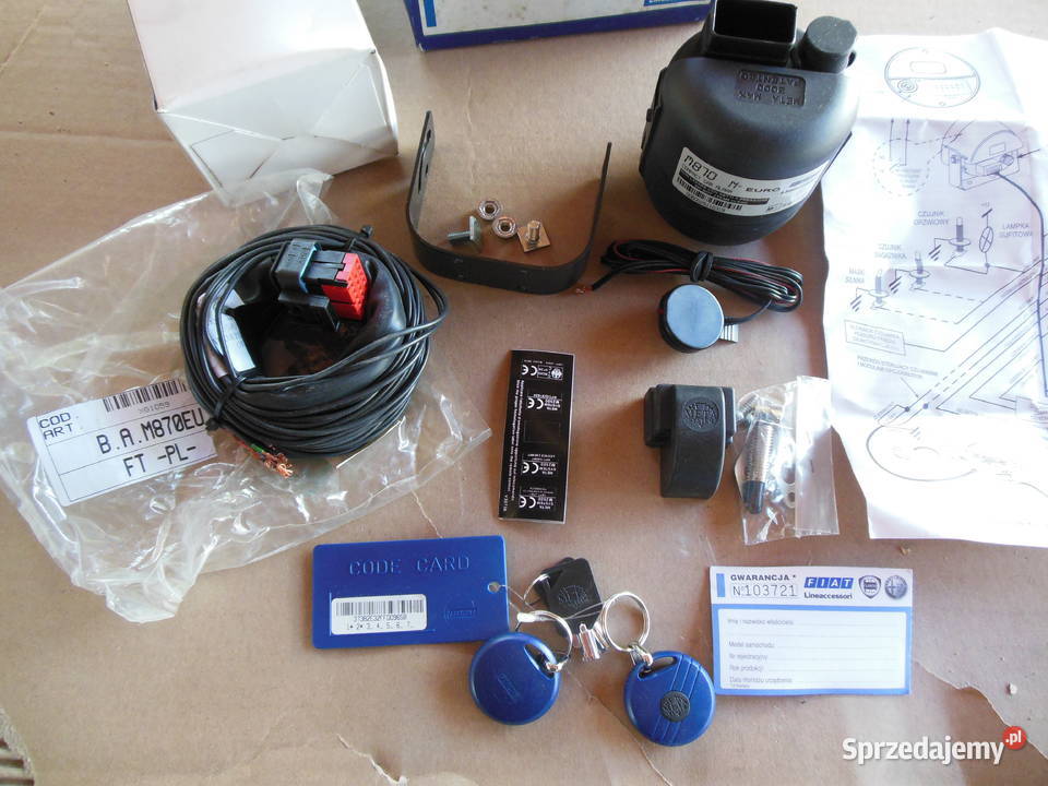60795191 AUTO ALARM FIAT ALFA ROMEO LANCIA Kozy sprzedam