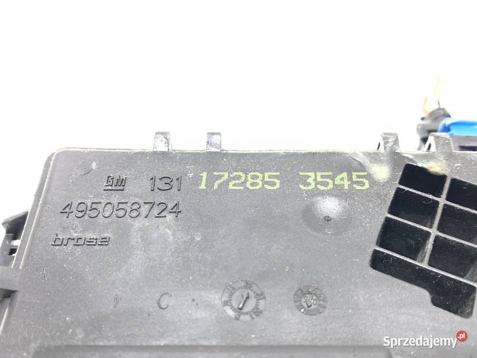 ZAMEK KLAPY TYŁ OPEL ZAFIRA B Hatchback 13117285 sprzedam