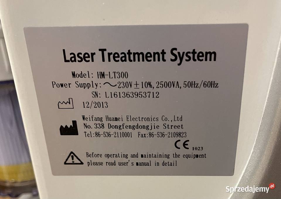 Laser diodowy ProfiMed 2500W Sprawny ale głowica Kielce