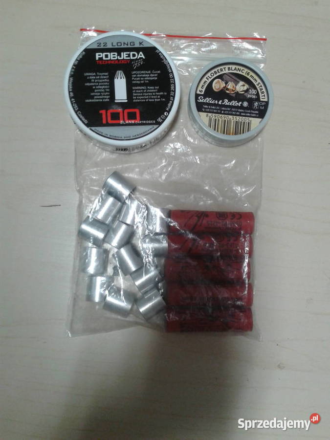 naboje hukowe 6mm race hukowe i kolorowe Skiereszewo