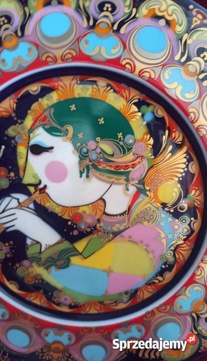 Patera Bjorn Wiinblad Rosenthal Święta Rodzina Gdańsk