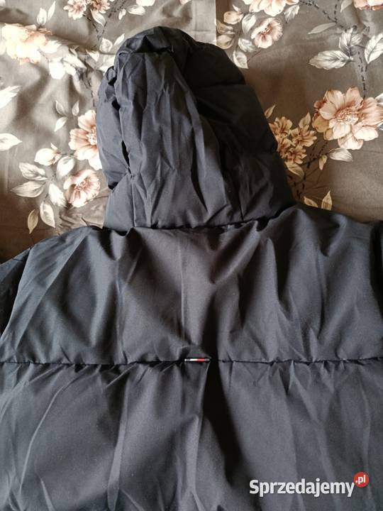 Kurtka zimowa pikowana Tommy Hilfiger granatowa Kurtki i płaszcze Białystok