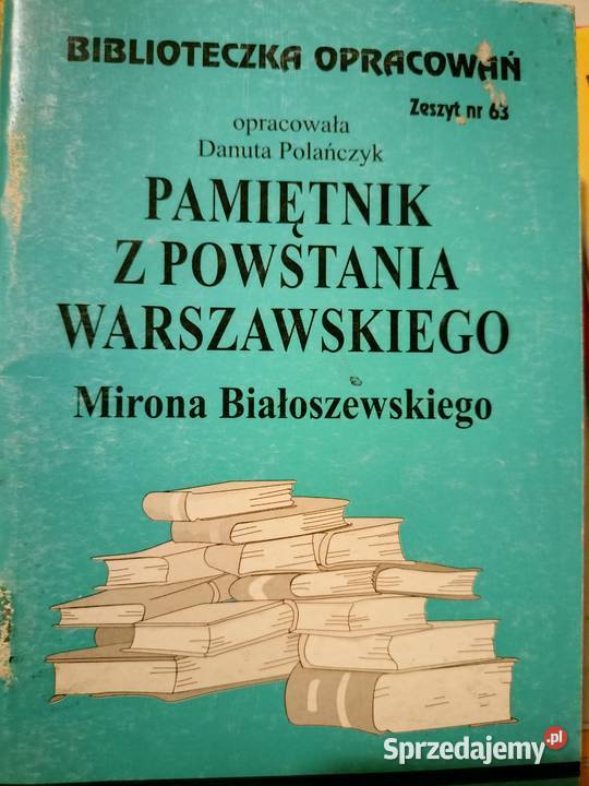 Pamiętnik z powstania warszawskiego Borowski Warszawa