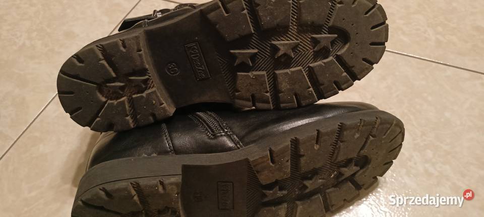 Buty kozaki dziewczynki 36 sprzedam mazowieckie Serock