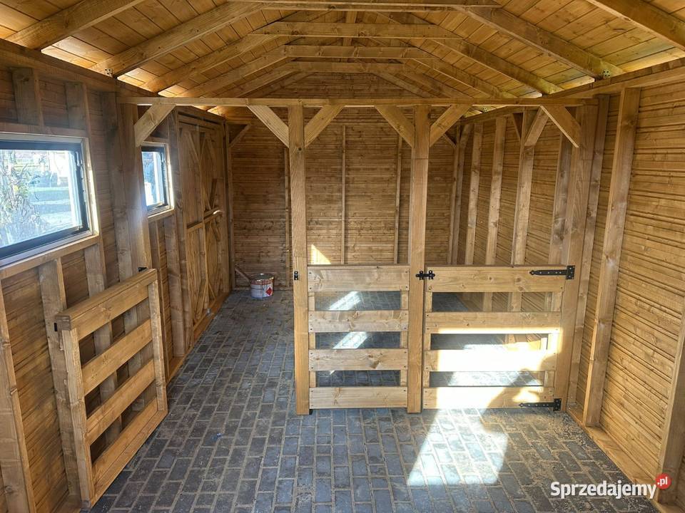 Domek alpak kóz owiec 3m x 6m narzędziowy Częstochowa