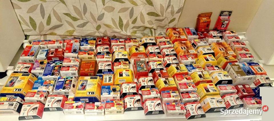 OK 100 Sztuk MIX Tuszy Zamienniki Oryginalne Tarnów