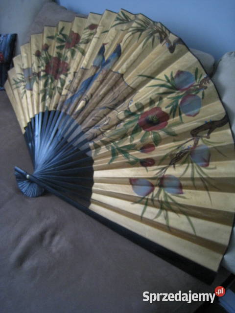 Duży wachlarz ścienny