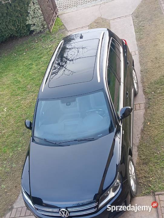 VW TURAN 20 TDI moc 170 z salonu 4 x 4 stan nieuszkodzony Tiguan Rzeszów