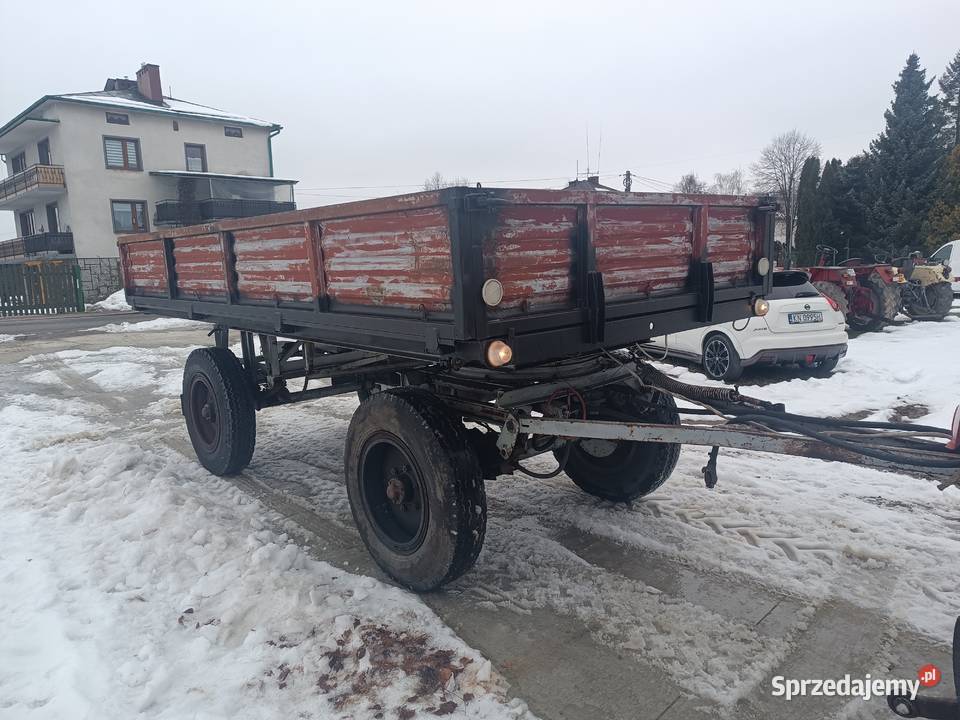 Przyczepa Rolnicza Wywrotka Sanok D44 D46 D47 Grybów sprzedam