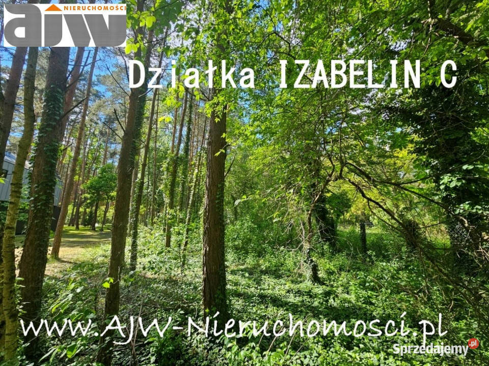 Działka Izabelin C Izabelin 1190 metrów budowlana